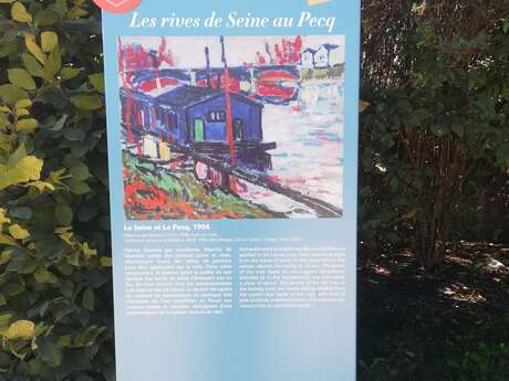 Chemin des Impressionnistes au Pecq