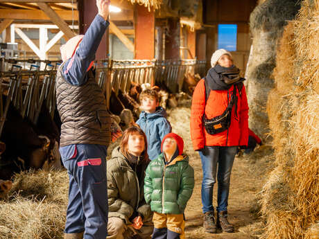 Visite guidée d'une ferme de montagne