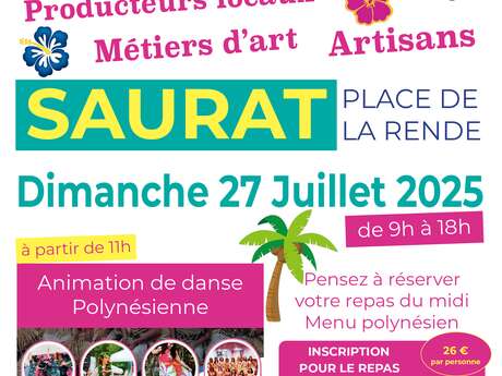 43ème Marché artisanal de Saurat