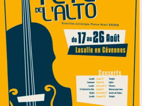 Fête de l'Alto 14ème édition 2026