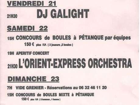 Fête votive