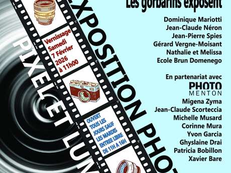 Exhibition : "Pixel et Lumière " at Château Lascaris