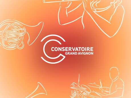 Concert des orchestres d'harmonie du conservatoire et de la société musicale de la ville de Laragne