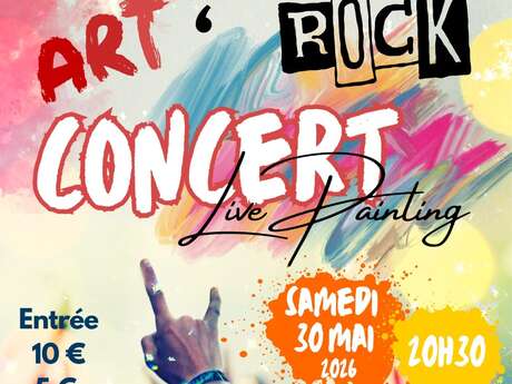 Art’Rock Concert Live Painting