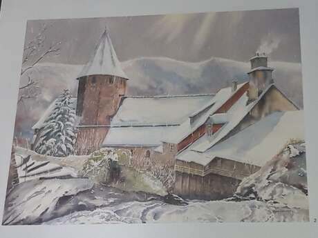 Exposition de peintures multi-techniques