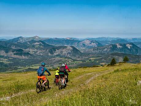 Liaison VTT - Montclar - Seyne