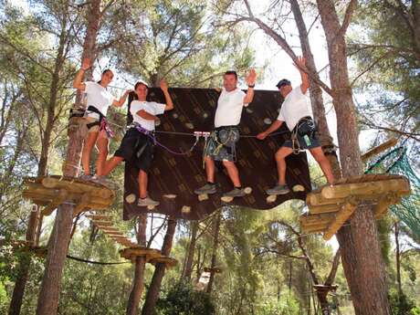 Parcours accrobranches : Cassis Forest