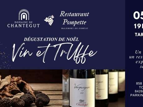 Dégustation vin et truffes