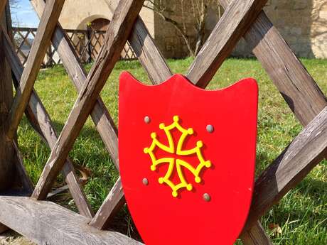 Atelier "blason" au château