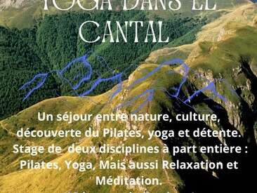 Stage pilates & yoga dans le Cantal