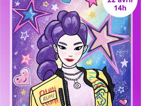 Goûter Peinture - Édition Rumi de Huntrix (KPop)