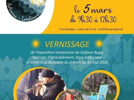 Temps convivial à La Boutique - Artisans/Créateurs