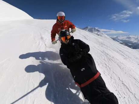 Sainte-Foy-Tarentaise - Domaine skiable accessible en fauteuil ski