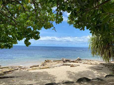" Tahiti Sunrise Beach " by Clesy