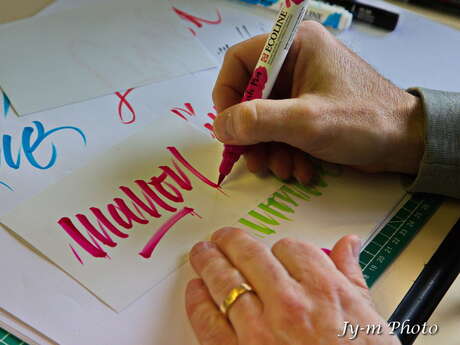 Atelier Typo avec Williaco