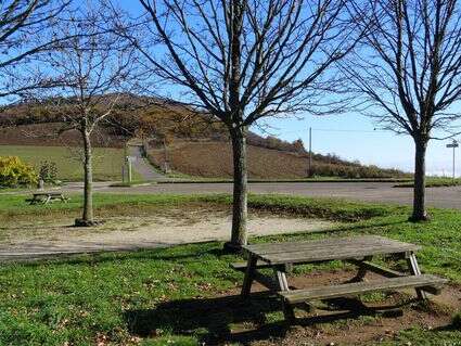 Picnic area of the Col de Grenouze