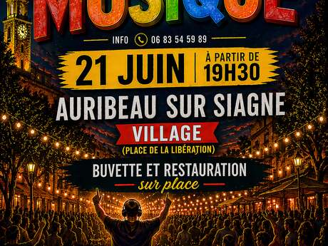 Fête de la musique à Auribeau-sur-Siagne
