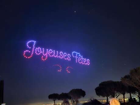 Show de drones lumineux