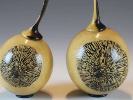 Elisabeth Molimard - Tournage d'Art sur Bois