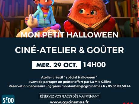 Ciné-atelier et goûter - MON PETIT HALLOWEEN