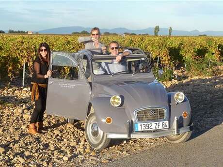 Découverte du Vignoble en 2cv avec le Pavillon Bouachon