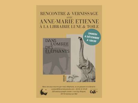 Rencontre et vernissage avec Anne-Marie Etienne