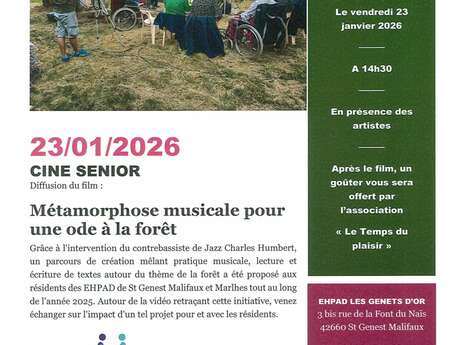 Séance spéciale  - Film résidents EHPAD