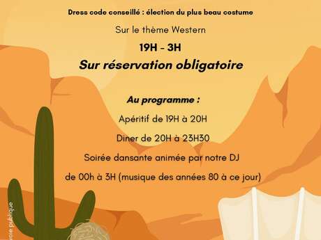 Réveillon du Nouvel An à l'Auberge des Pins