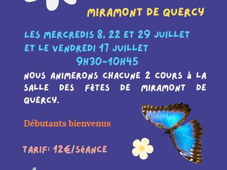 Cours de yoga à Miramont de Quercy