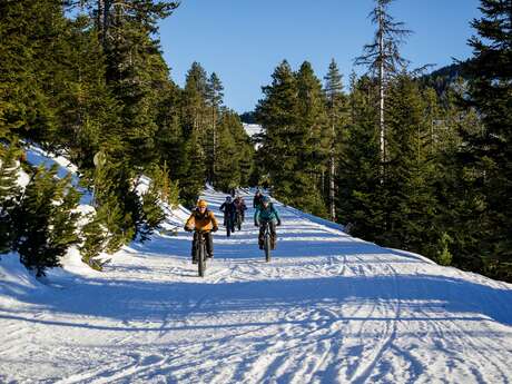 VTT Fatbike avec le Bureau des Guides