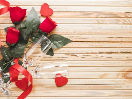 Soirée Saint Valentin au restaurant la Veyrie