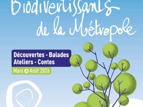 Balade naturaliste et artistique : De la tension des corps à l’attention au vivant - Les rendez-vous biodivertissants de la Métropole
