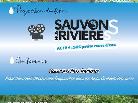 Ciné-Débat - Sauvons nos rivières Acte 4 : "SOS petits cours d'eau"