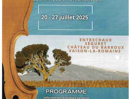 Festival Autour du Ventoux "Parijs 1930, een voorliefde voor exotisme, jazz en populaire muziek" - Musique dans la Nef