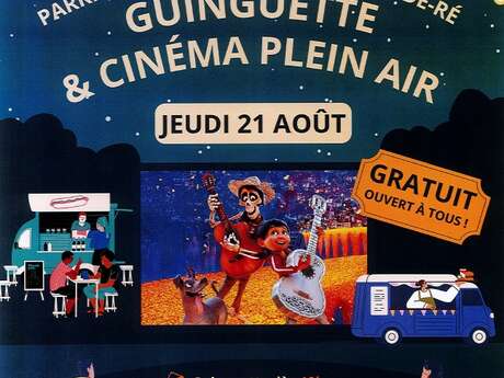 Guinguette y cine al aire libre