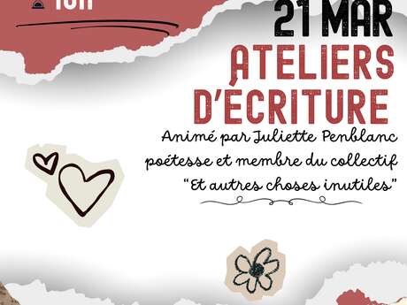 Ateliers d'écriture
