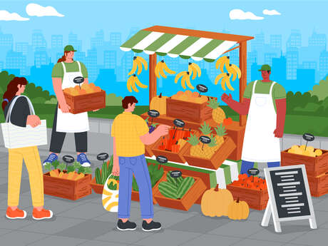 Vente de boudin rissolé et cochonnailles