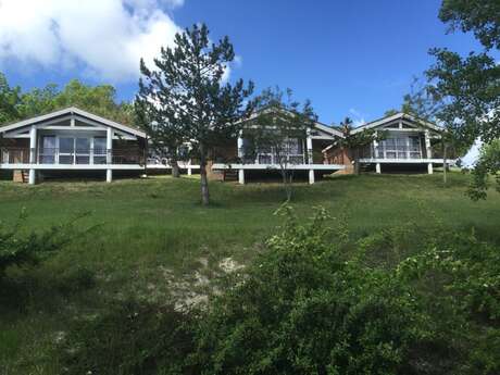 Communal cottage facing south of