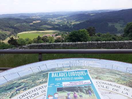 Rando jeu Montarcher / La Chapelle en Lafaye - Fiche Rando Land®