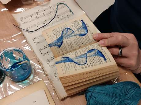 Recycl'Art Papier avec Catherine