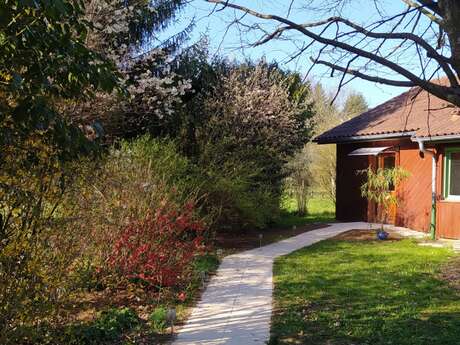 Gîte des Aillets, in the heart of the Revermont, near the Jura.