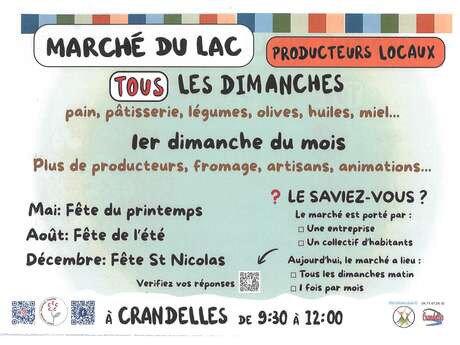 Marché du Lac de Crandelles