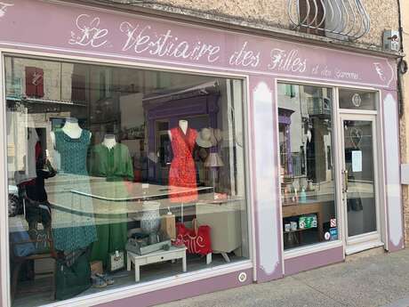 Le vestiaire des filles et des garçons