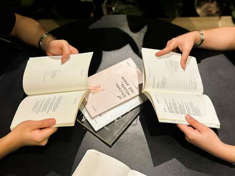 Séance de lecture à voix haute