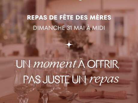 Repas de fête des mères - Domaine du Serre d'Avène