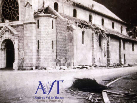 Exposition "Les bombardements de Thônes et des Villards-sur-Thônes en août 1944"