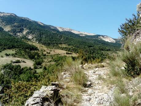 Sentier du Fugeret à Méailles