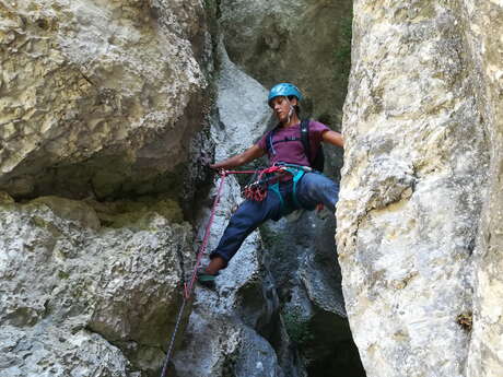Escalade grande voie à la roche de Narse - avec Guides du Bugey