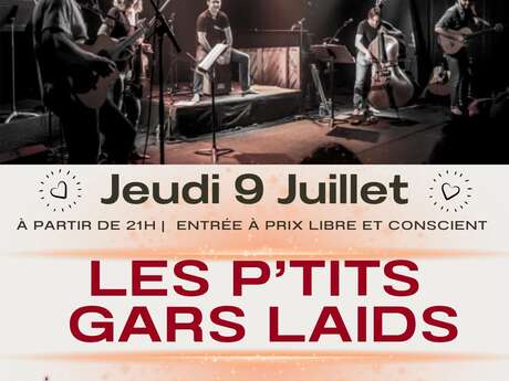 Concert - Les p'tits gars laids - Le Claux - Peyremale