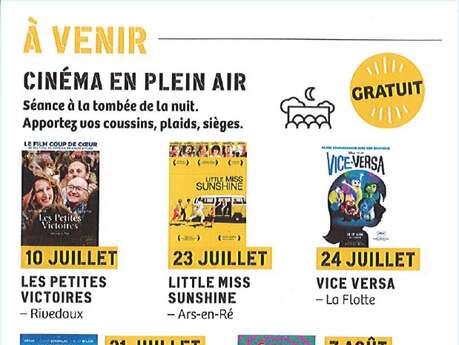 Cinéma de plein air - Un p'tit truc en plus